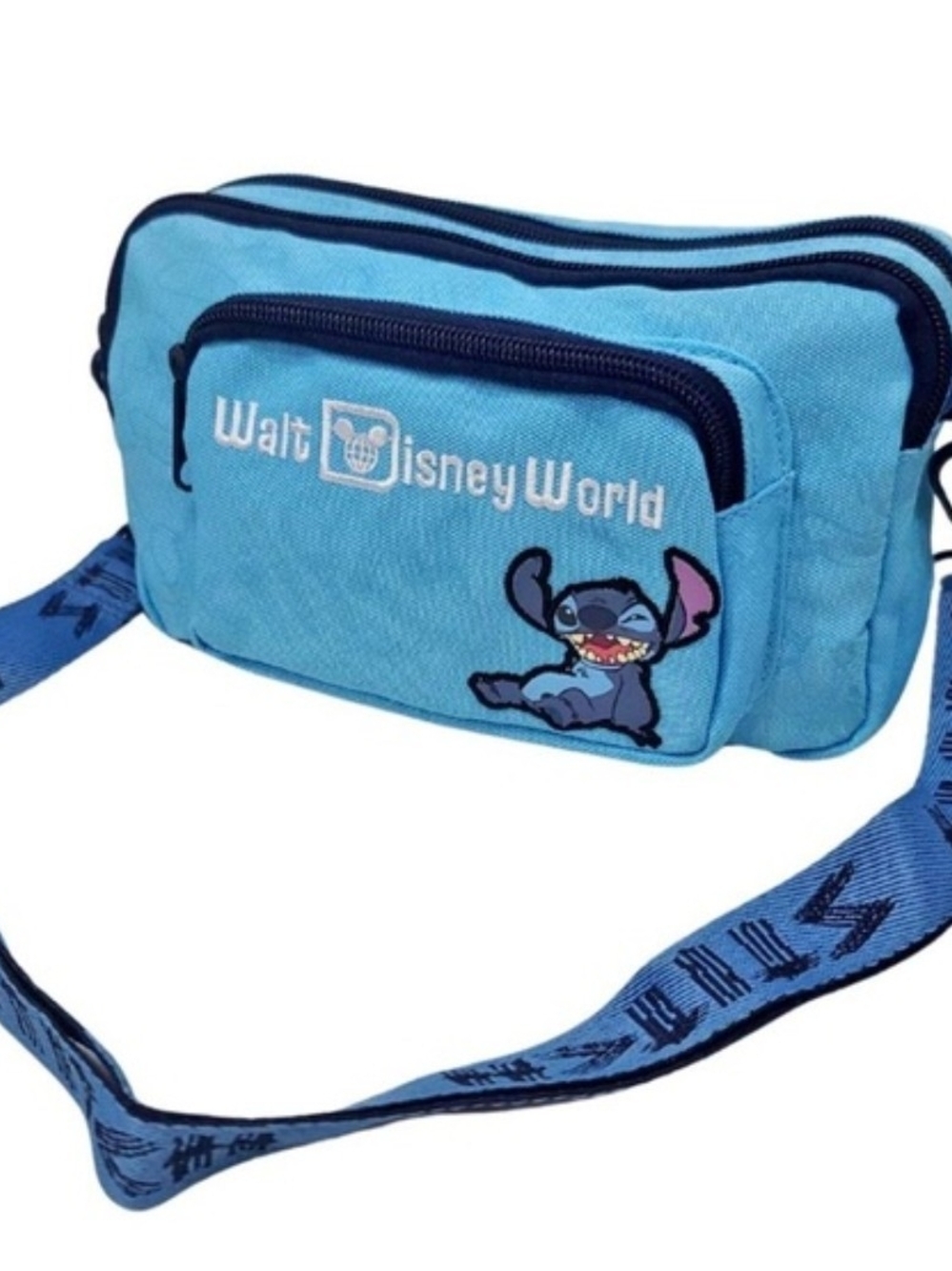 Disney Parks Walt Disney World Stitch Convertible Crossbody Belt Bag